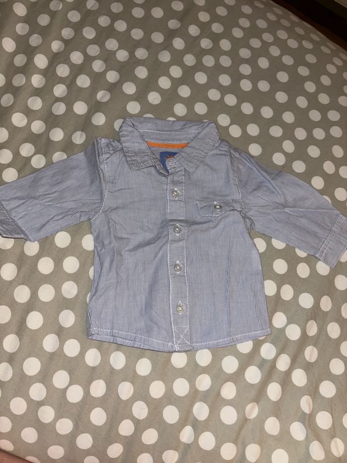 Chemise garçon 3 mois