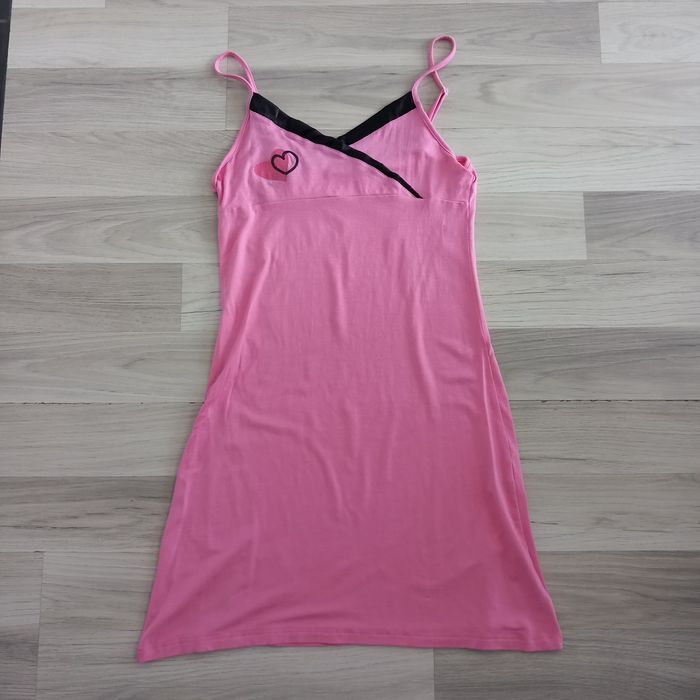 Chemise de nuit à bretelles rose Tex taille 38