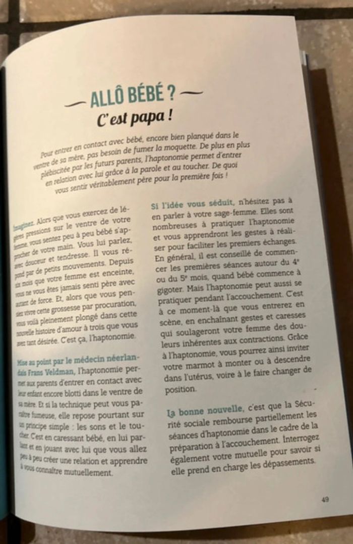 📓 Livre «  Jeune papa » édition Marabout📓 - photo numéro 5