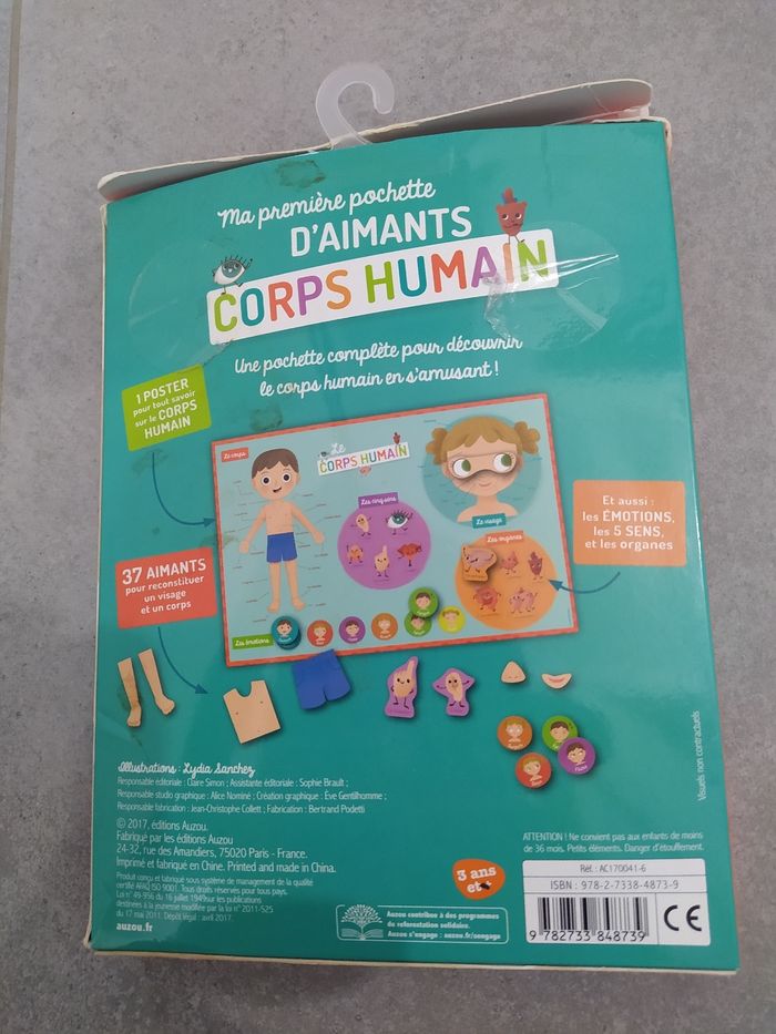 Jeux d'apprentissage aimanté - photo numéro 2