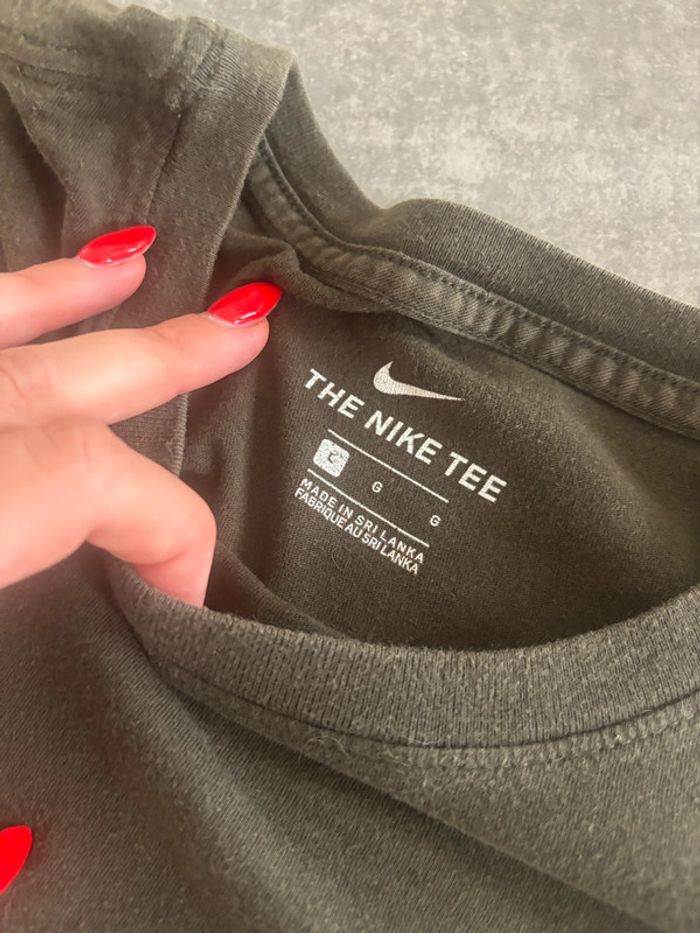 T-shirt Nike, vert - photo numéro 3