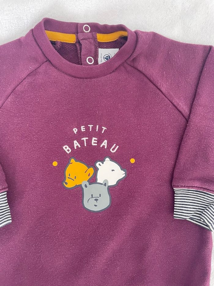 Sweat Petit Bateau 18 mois