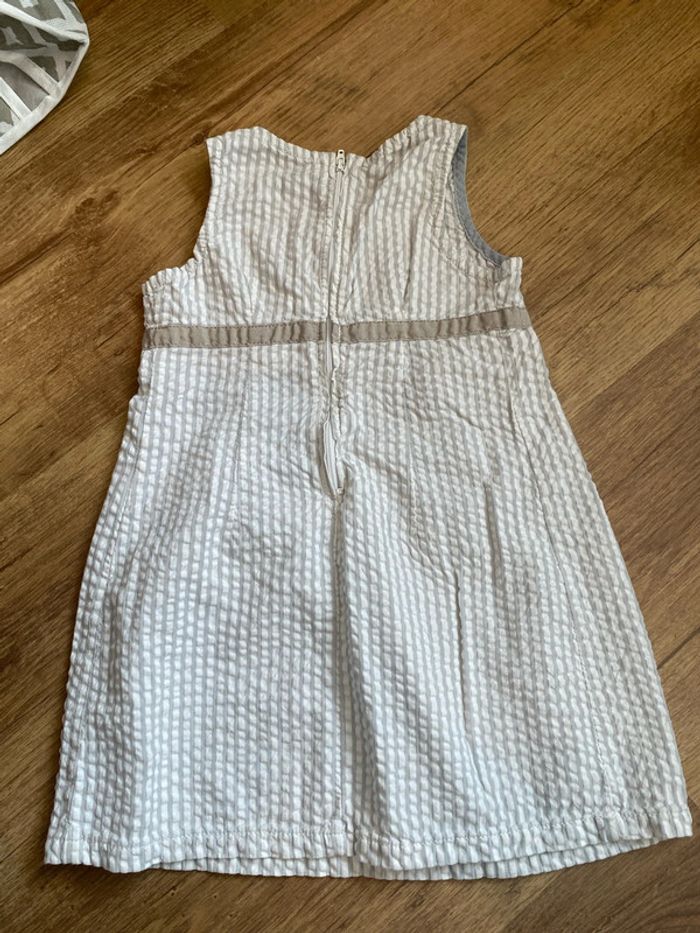 Robe gaufrée légère cérémonie été 18 mois - photo numéro 4