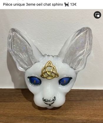 Création chat sphinx spiritualité