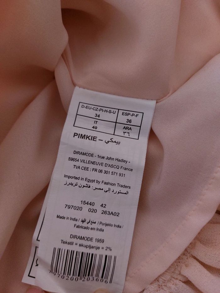 Robe rose poudré Pimkie - photo numéro 4