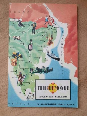 Revue TOUR DU MONDE N°56 | Pays de galles Octobre 1964