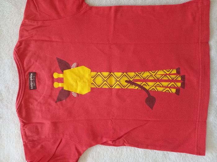 t-shirt coq en pate 4A - photo numéro 2