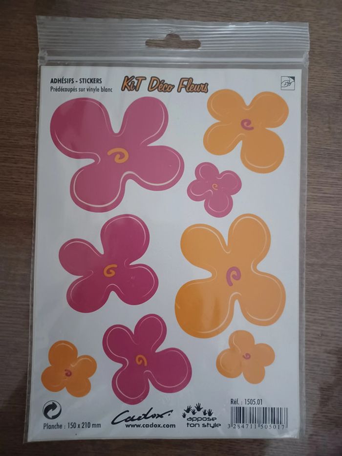 Planche de stickers