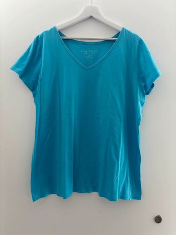 Tee shirt turquoise