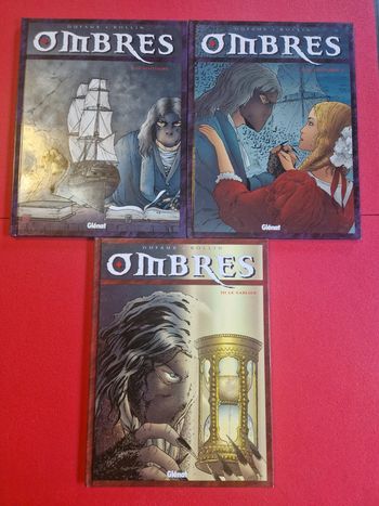 Lot de 3 bd ombres 1 à 3
