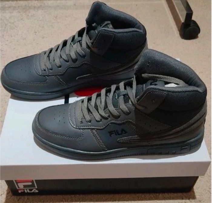 Baskets sneakers homme Fila montantes cuir neuves P42 - photo numéro 3