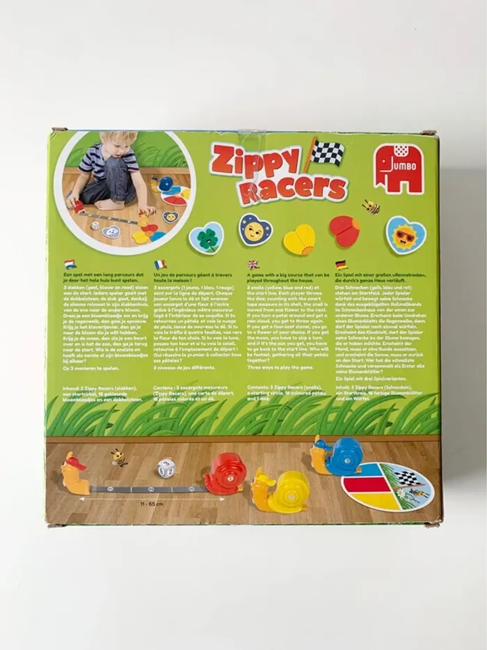 Jeu de société - Zippy Racers Jumbo - photo numéro 4