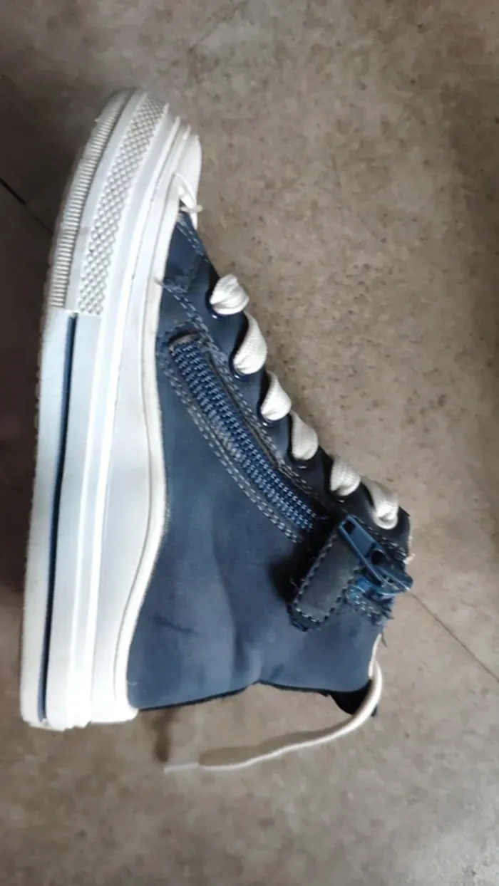 Chaussures montantes bleu marine 24 charlie et friends - photo numéro 6