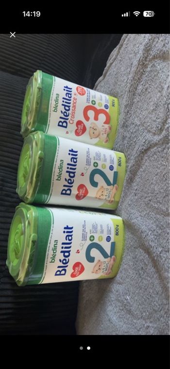 Boîte de lait bledilait 