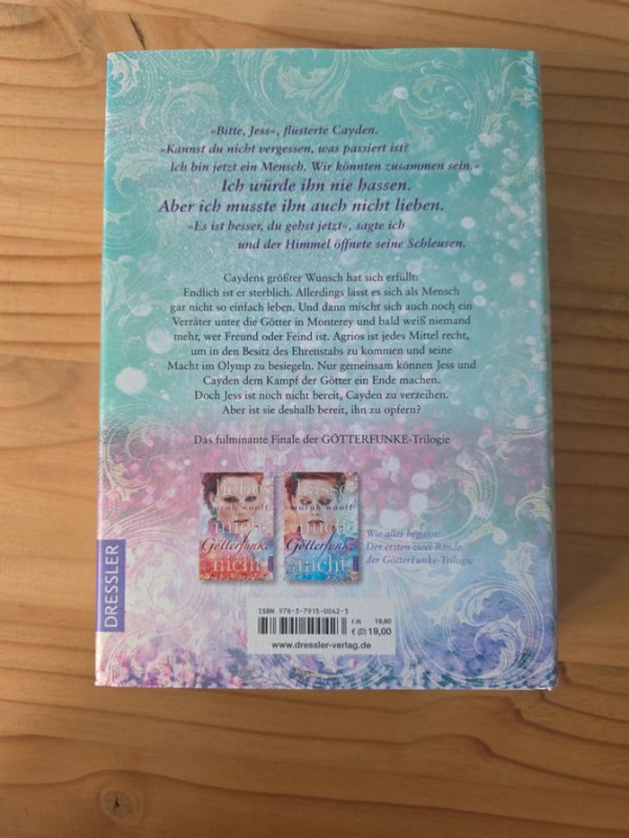 Buch Verlasse mich nicht Götterfunke Marah woolf - photo numéro 4