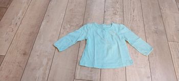 T-shirt turquoise Bébérêve T12M