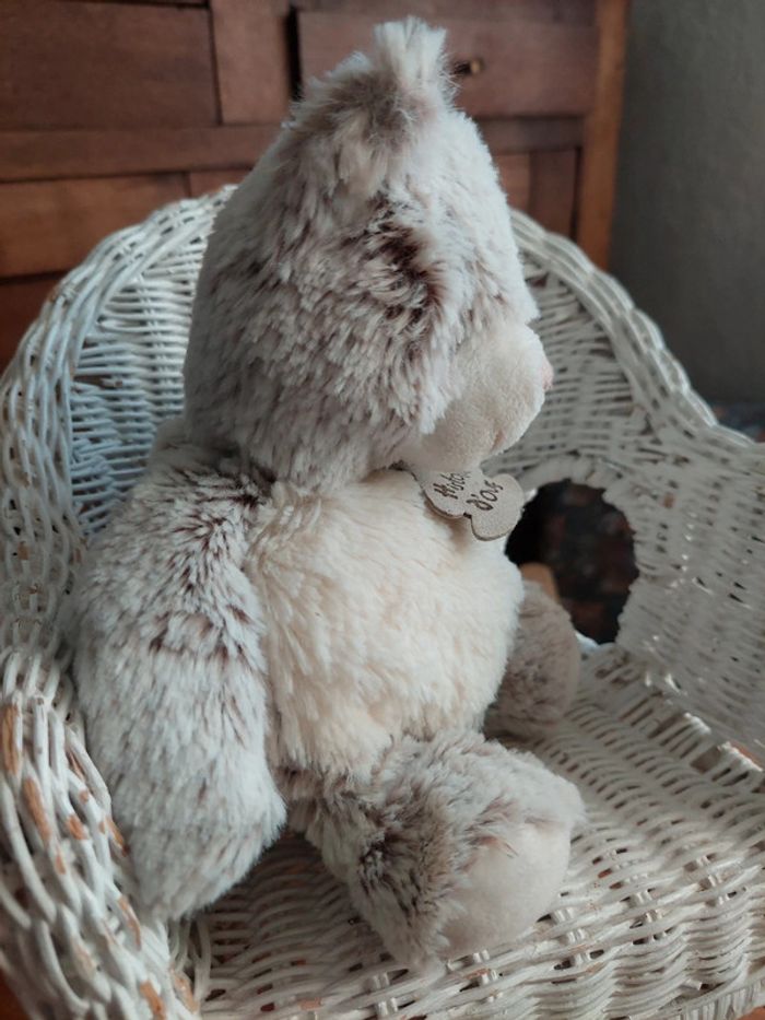 Peluche chat boule Histoire d'ours - photo numéro 3