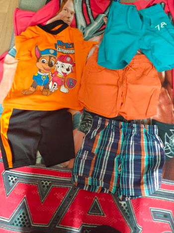Lot vêtements été garçon