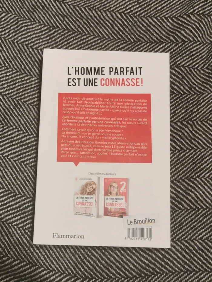 Livre l'homme parfait est une connasse !  Neuf - photo numéro 2