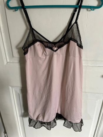 Nuisette rose poudrée 40