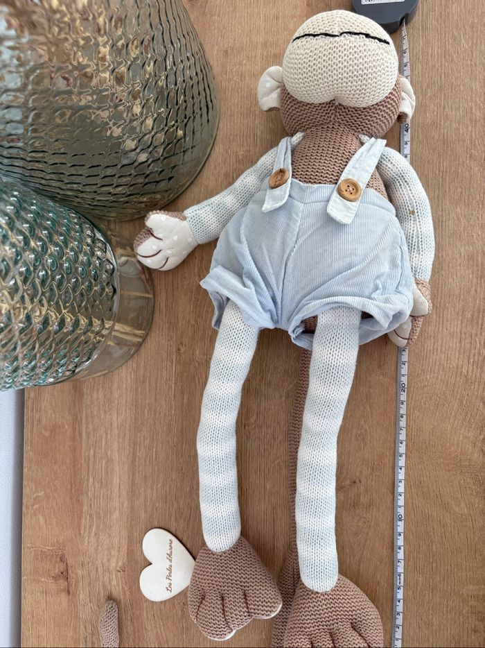 Peluche singe au crochet - photo numéro 10