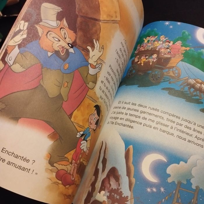 Livre enfant Disney Club du livre Pinocchio - photo numéro 3