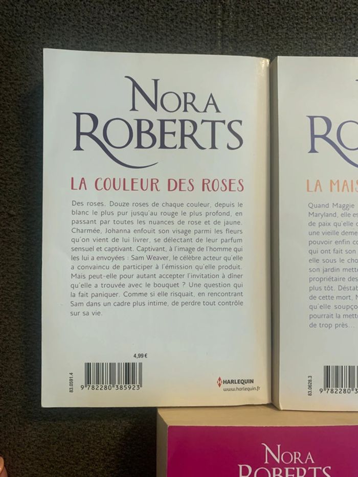 Livres Nora Roberts  ( 3,50 e le lot ) - photo numéro 3