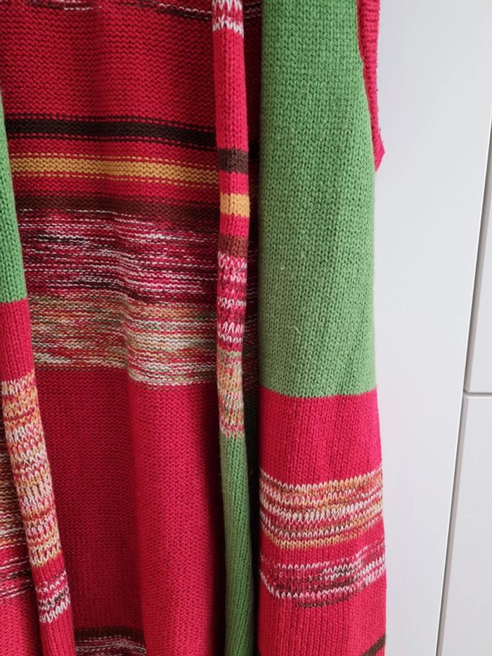 Gilet multicolore mi saison S rainbow - photo numéro 4