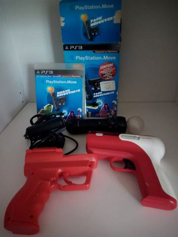 Pack découverte ps move + 2 pistolet