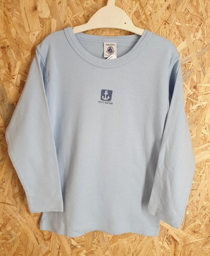 Tee shirt maillot de corps Petit Bateau 5 ans