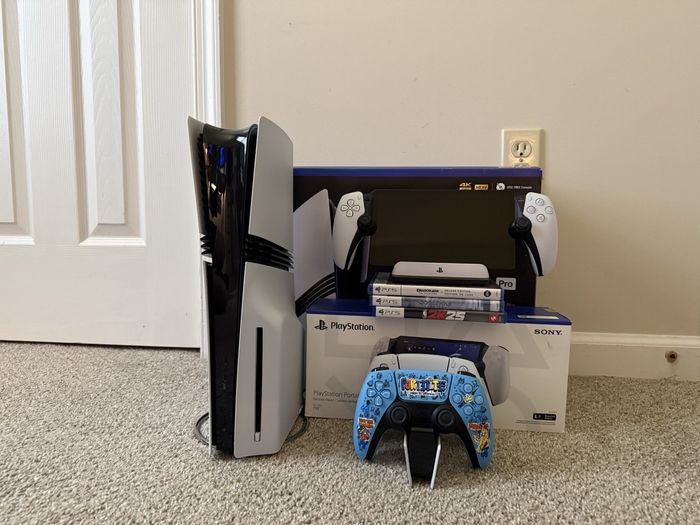 Sony Playstation 5 pro+portal PS5 - photo numéro 2