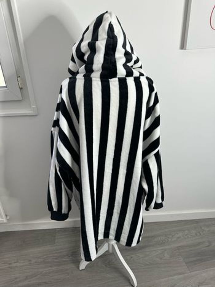 Pyjama oversize polaire noir et blanc Beetlejuice M/L - photo numéro 3