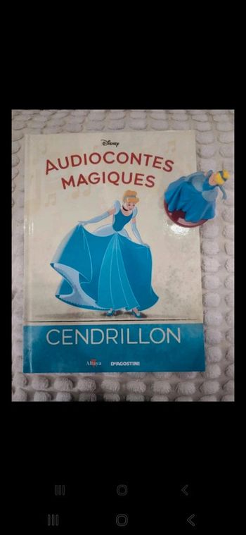 15ēme audioconte altaya deagostini livre&figurine disney audio compte comte magique magic
