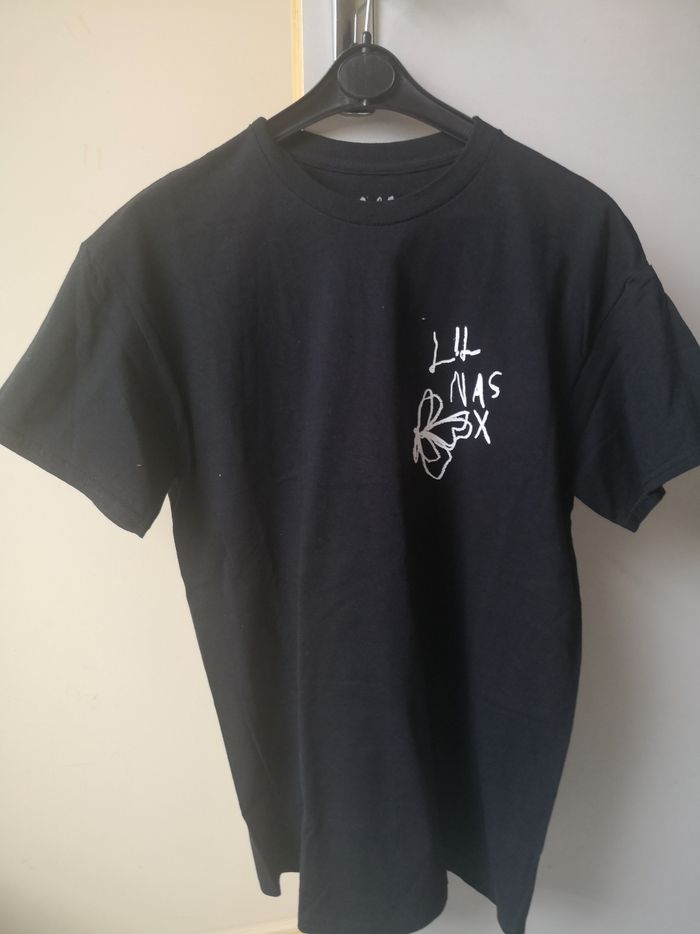 Tee shirt noir imprimé