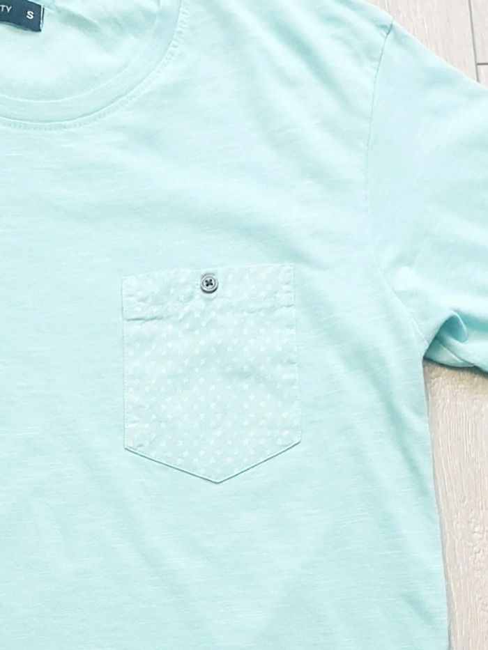 Maillot manche courte bleu clair. Garçon 16, taille S . Marque Npo city - photo numéro 2