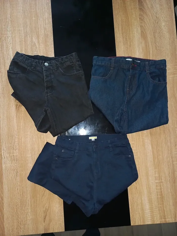 Lot de 3 jeans 12 ans - photo numéro 2