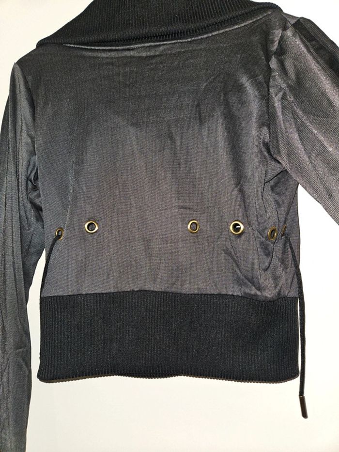 👑 Veste vintage Adidas Respect Me Missy Elliott noire T36 - photo numéro 14