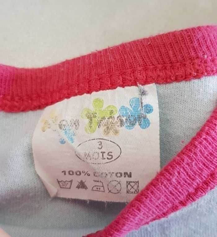 Lot de 3 bodies gémo 3 mois - photo numéro 3