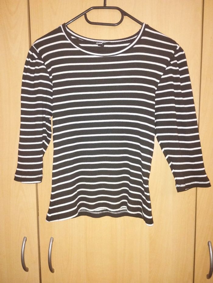 Tee shirt manches mi-longues Jennyfer
