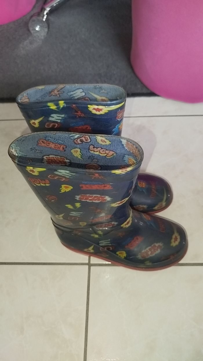Bottes de pluie taille 27