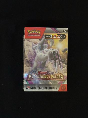 Kit stratégie et combat évolution à paldea Pokémon