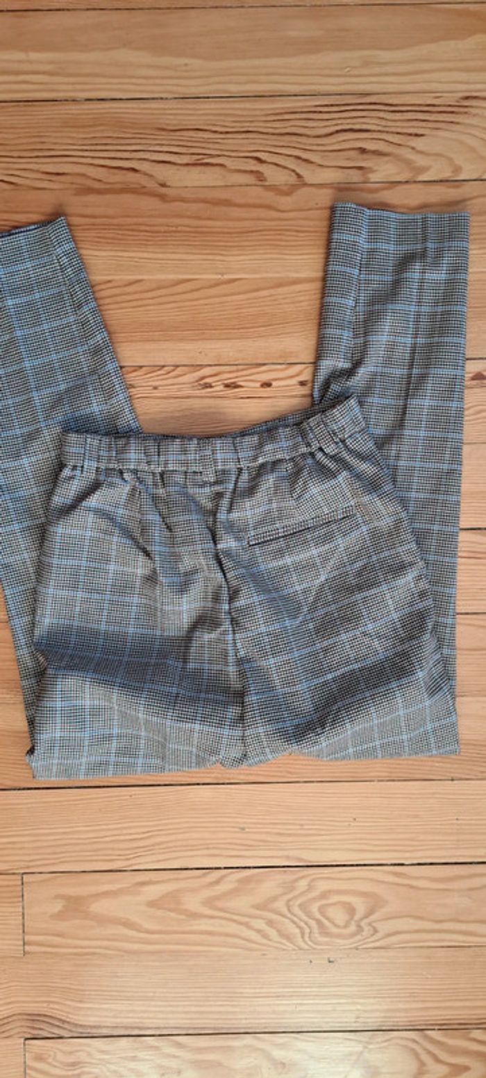 Pantalon Kiabi princes de gales taille haute - photo numéro 4
