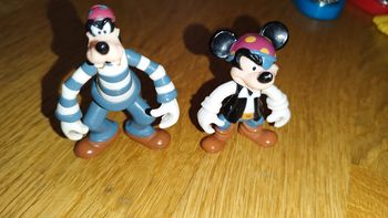 Lot figurine Pirate Mickey Dingo Disney vintage figurine mattel Goofy