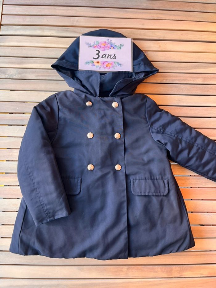 Manteau long imperméable jacadi 3 ans