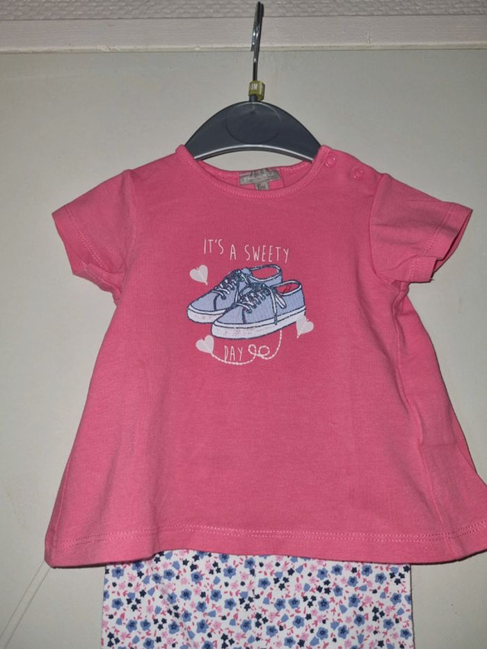 Ensemble legging et tunique 6 mois Boutique Z - photo numéro 2