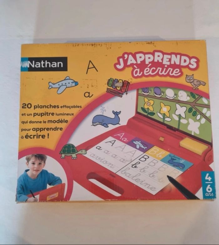 Jeu éducatif 4-6 ans J’apprends à écrire