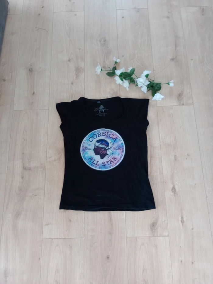 T-shirt femme m noir Corsica c85 - photo numéro 8
