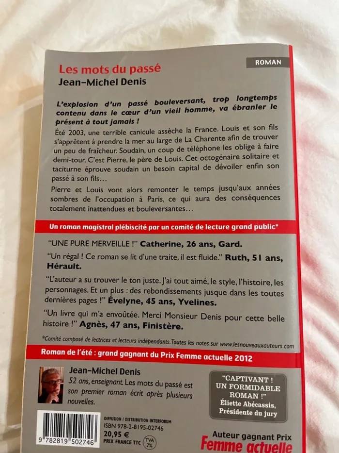 Livre Les mots du passé - photo numéro 2