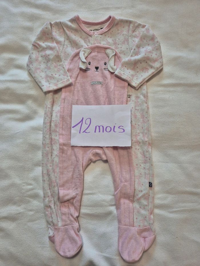 Pyjama "Sucre d'Orge" 12mois