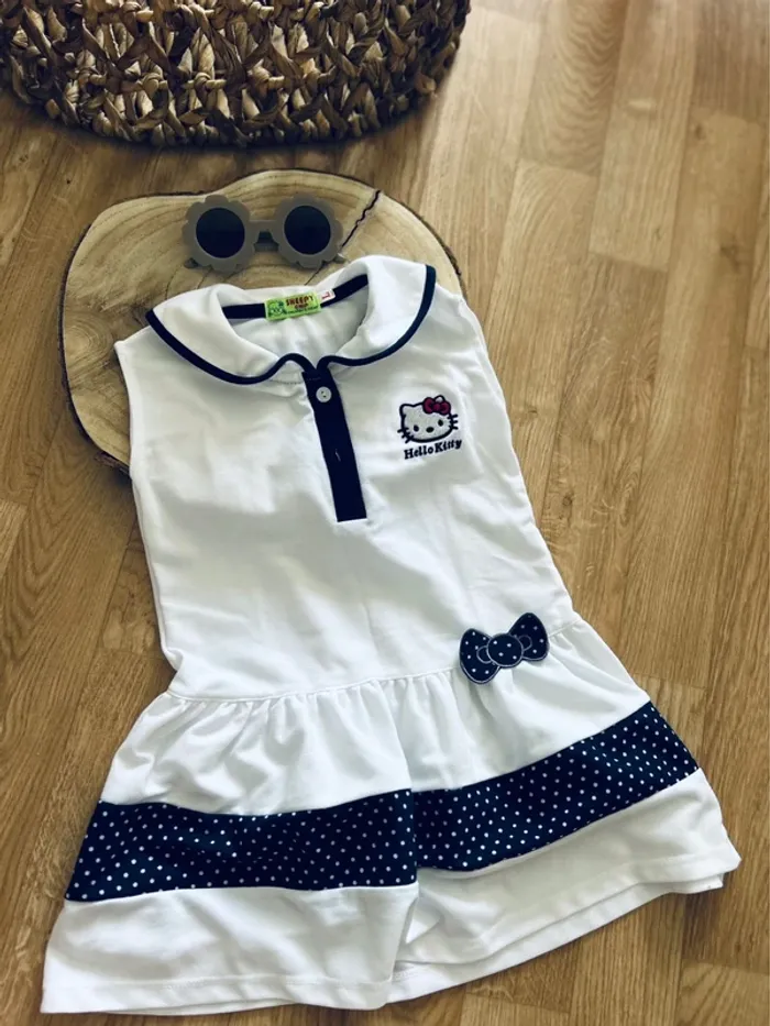 Jolie robe été Hello kitty Sanrio 4ans - photo numéro 2